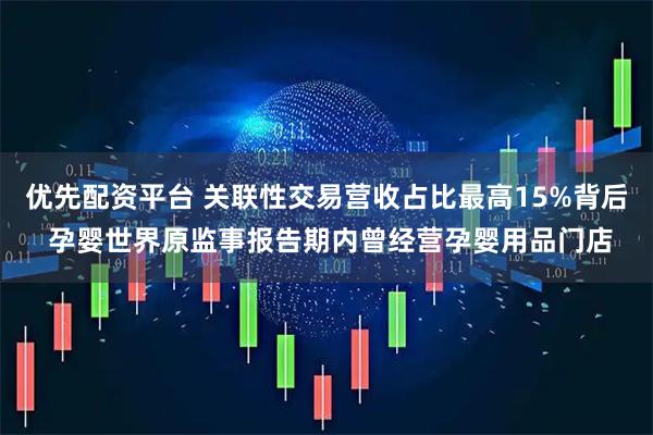 优先配资平台 关联性交易营收占比最高15%背后 孕婴世界原监事报告期内曾经营孕婴用品门店